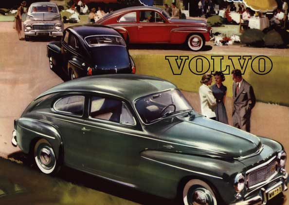 Volvo PV 544 1959 - Volvo PV 544 - the new family sports car